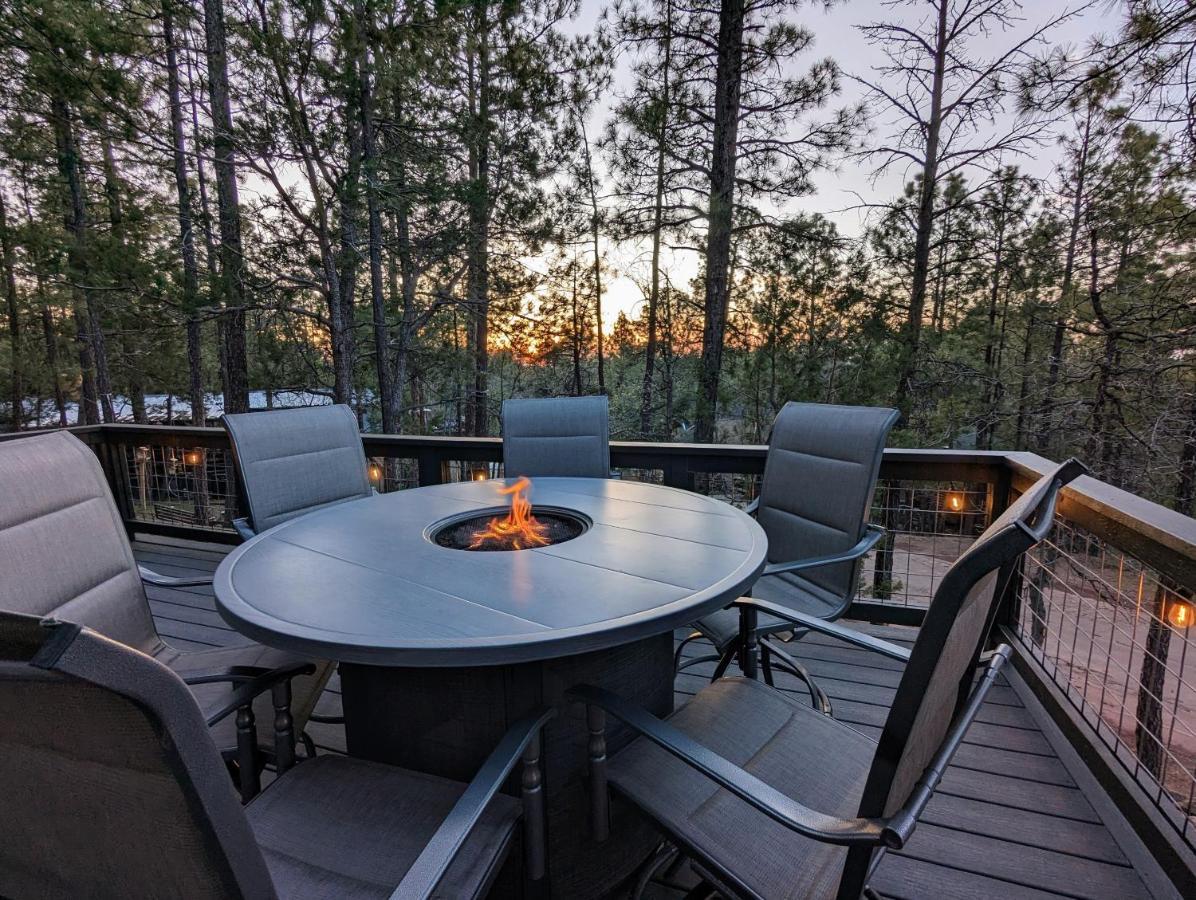 Hillside Hangout 3Bd/2Ba, Elevated Deck Sunsets Pinetop-Lakeside Exterior photo