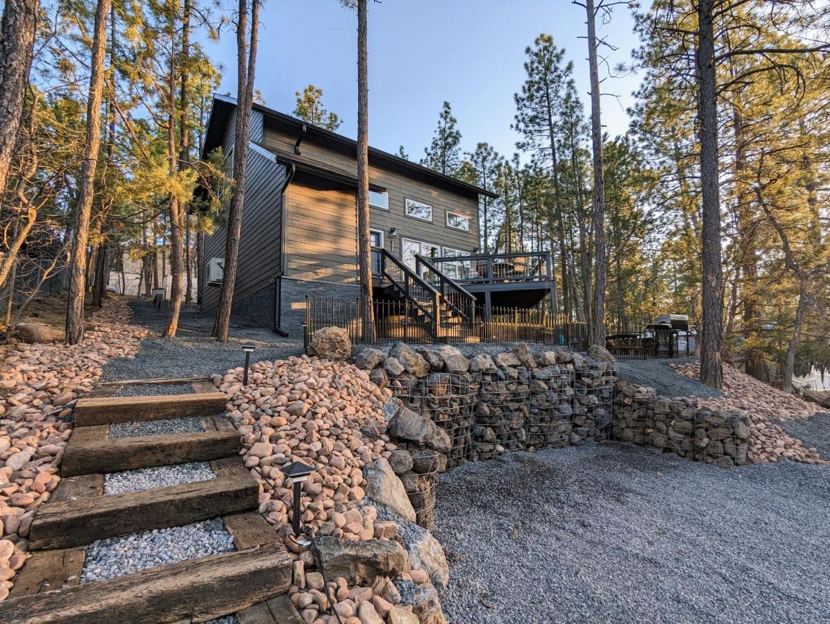 Hillside Hangout 3Bd/2Ba, Elevated Deck Sunsets Pinetop-Lakeside Exterior photo