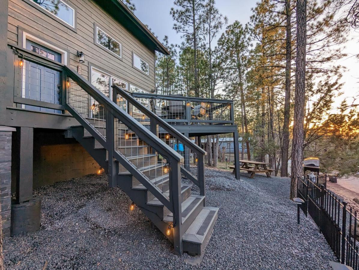 Hillside Hangout 3Bd/2Ba, Elevated Deck Sunsets Pinetop-Lakeside Exterior photo